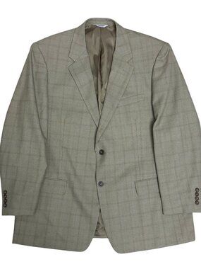 JOSEPH & FEISS Blazer Business Casual Luxury Designer Work Jacket Mens 46R (XL)